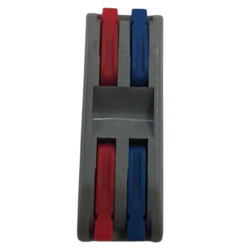 CONNECTOR WAGO 4 BUTTON GREY